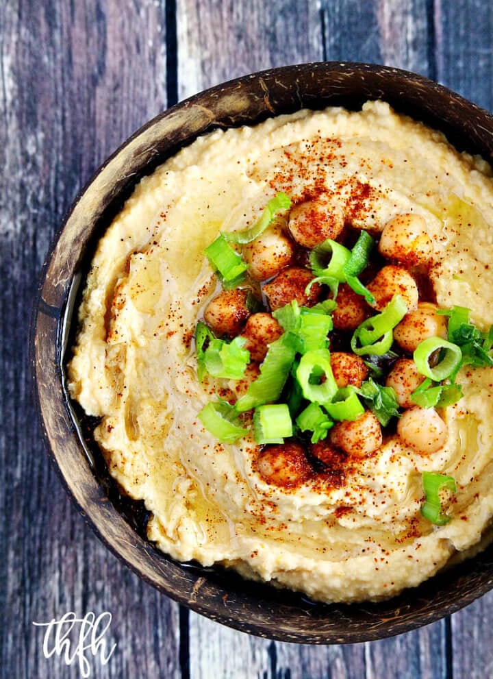 Clean Eating Vegan Classic Hummus | The Healthy Family and Home