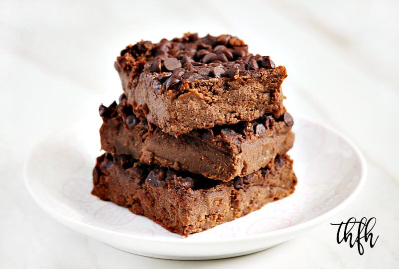 Gluten-Free Vegan Flourless Chickpea Brownie Fudge | The Healthy Family and Home
