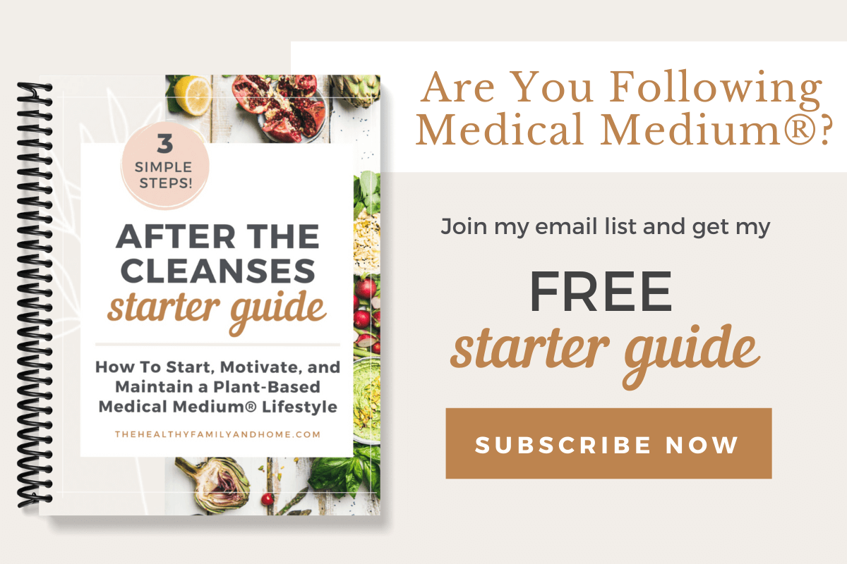 Image of "After The Cleanses™ Starter Guide Book and Text To Subscribe To Newsletter