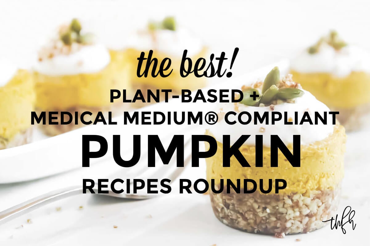 Mini pumpkin cheesecakes with text overlay