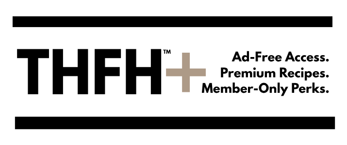 Text image logo of the THFH + Membership Program for The Healthy Family and Home Website